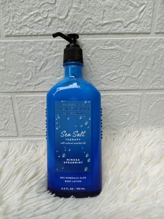 Original Bath and Body Works Aromatherapy Body Lotion Mimosa Spearmint