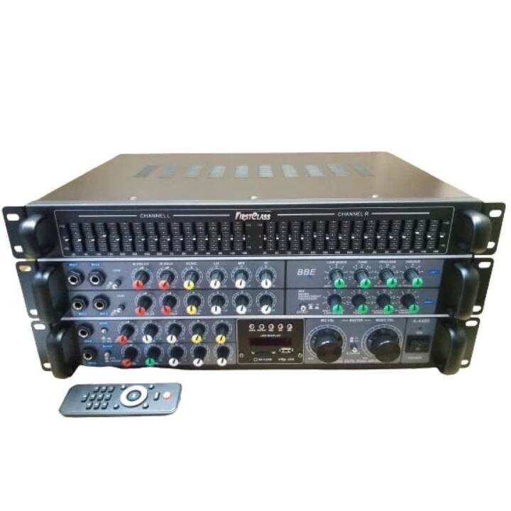 Power Mixer Amplifier Firstclass FC A4400 Bluetooth Lazada Indonesia