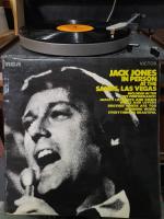 00206  JACK JONES IN PERSON   แผ่นเสียง vinyl Lp 33rpm 12"สภาพกำลังฟังได้ดีได้รับการตรวจสอบ