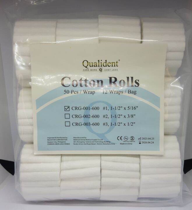 Quailident Dental Cotton Rolls 1. Lazada PH