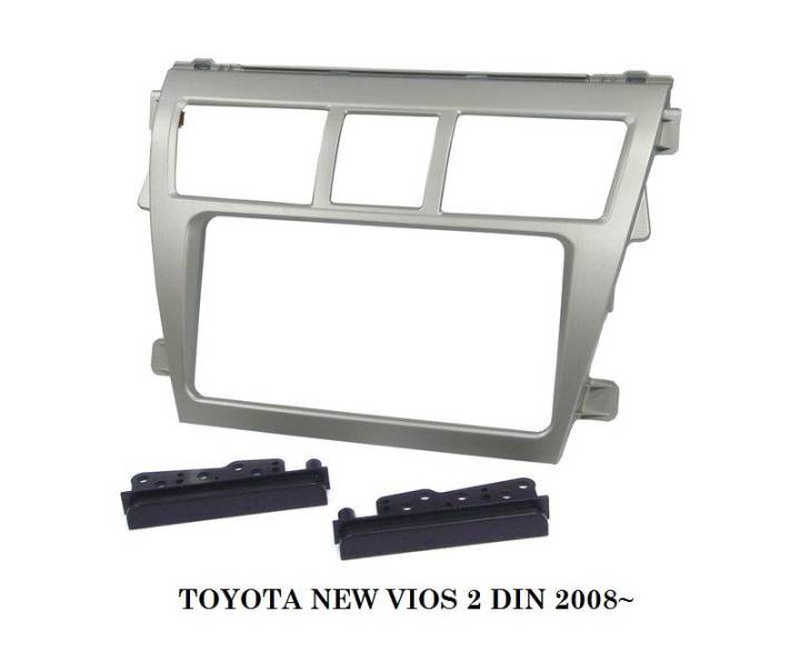 หน้ากากวิทยุ-toyota-vios-belta-2008-2012-สำหรับเปลี่ยนเครื่องเล่น-ทั่วไปแบบ-2din7-20cm-หรือ-แบบ-18cm-และสามารถใส่กับจอ-android-7