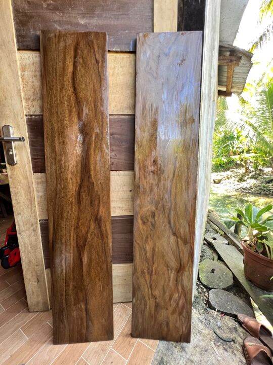 1x12x 60 inch magkuno wood planks/ shelves Lazada PH