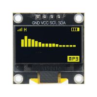 โมดูล 0 . 96 " Oled Spi / Iic I2C, 4 pin หน้าจอ Lcd สีเหลือง 0 . 96 นิ้ว Oled 128X64 Oled สําหรับ Arduino