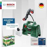 แท้ BOSCH Easy Aquatak 100  Home and Car Kit (02.65) เครื่องฉีดน้ำแรงดันสูง 100 บาร์ 1200 วัตต์ (220V.| ชุดปืนยาว | รับประกัน 1 ปี)