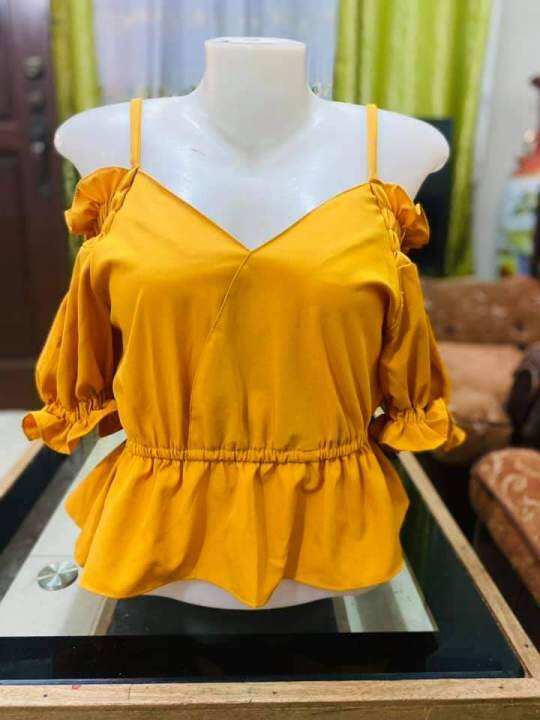 BELLA TOPS FIT UP TO LARGE | Lazada PH