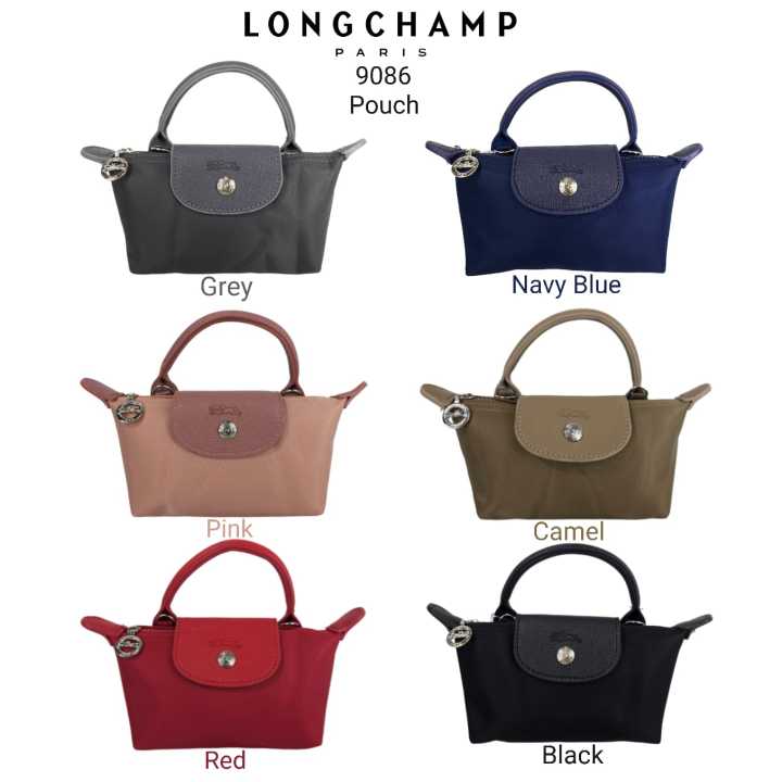 Shop Longchamp LE PLIAGE NYLON 2022 SS Nylon Plain Pouches