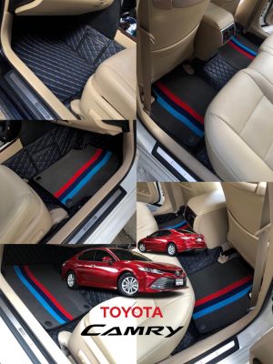 (แถมฟรี!!หมอนรองคอ+สายคาดเบลท์) CAMRY 2012-2019 (โรงงานคัดหนังมาผลิต30สี)