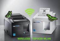 เครื่องพิมพ์ใบเสร็จไร้สาย Star Micronics TSP143IIIW - WIFI Interface รองรับ WongnaiPOS, Shopify, และ Square POS