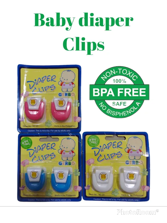 GERBO/DIAPER CLIPS/NAPPY CLAMPS/BPA FREE Lazada PH