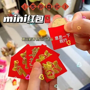 Celebrate the 2023 Chinese New Year with Lucky Red Envelope Templates and  Coins