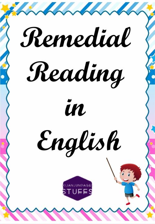 Remedial Reading in English 29 pages | Lazada PH