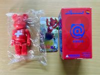 ฟิกเกอร์ bearbrick 100% Series 8 : ธงสวิตเซอร์แลนด์ (มีการ์ด+กล่องครบ) ของญี่ปุ่นแท้? (งาน Medicom toy)