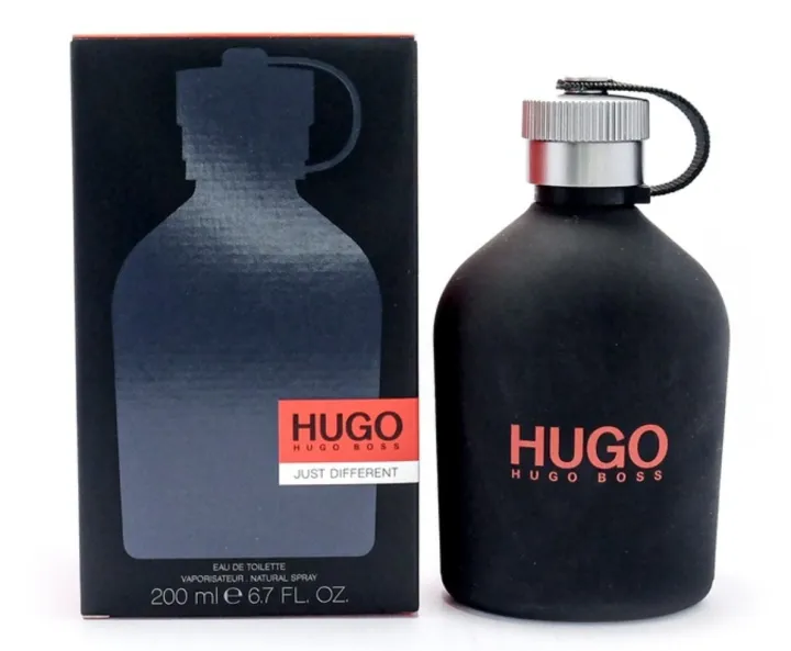 HUGO BOSS JUST DIFFERENT Eau de Toilette, 200ML for MEN, 100 Authentic