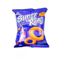 ขนม Super  Ring ซุเปอร์ ริง รสชีส มันฝรั่งรูปวง 14 g