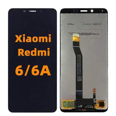 อะไหล่หน้าจอ LCD For Xiaomi Redmi6 / Redmi6A จอแสดงผล LCD Touch Screen Digitizer