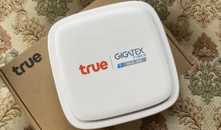 True Gigatech Router ️สุดคุ้ม ️ สินค้าใหม่ มือ 1 พร้อมส่งฟรี!! True Gigatex MESH Wi-Fi ตัว ...