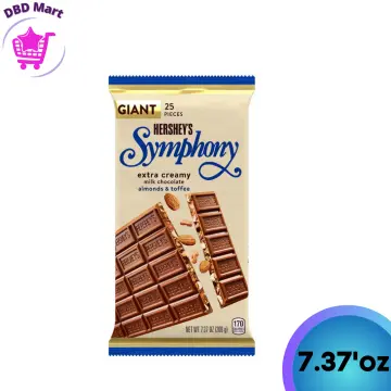 SYMPHONY Milk Chocolate Almond with English Toffee Giant 7.37oz