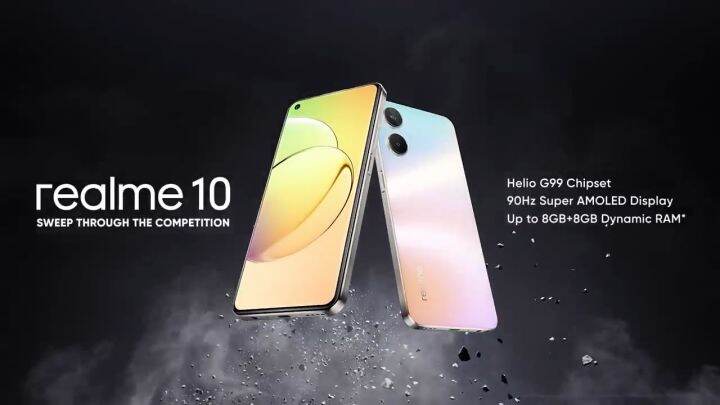 [ส่งด่วน3ชม.] | Realme 10t 5G (8/256GB) | เครื่องศูนย์ไทย ประกันเต็มปี ...