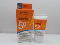 Poompuksa Sunscreen whitening cream SPF50 PA+++ ภูมิพฤกษา ซันสกรีน ไวท์เทนนิ่ง ครีม ครีมกันแดด สูตรคอลลาเจน 50 กรัม