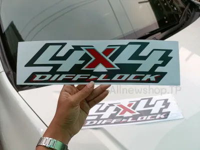 AD.สติ๊กเกอร์ 4x4 DIFF-LOCK ติดข้างท้ายกระบะ ซ้าย-ขวา 
ISUZU D-MAX ออนิว ปี 2020  แพ็ค2ชิ้น
