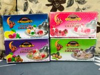 *พร้อมส่ง*Turkish delight / รสทับทิม ขนมหวานชื่อดังของตุรกี ขนาด 125กรัม