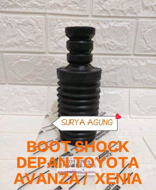 BOOT SHOCK ABSORBER FRONT / BOOT SHOCK BREAKER DEPAN TOYOTA AVANZA