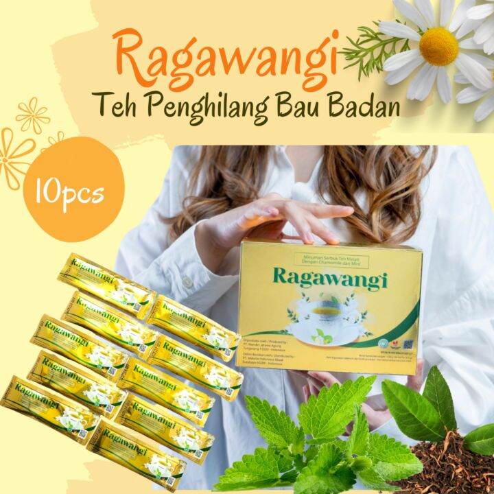 [BPOM] Ragawangi (Paket 10 Sachet) Minuman Penghilang BB, Bau Keringat ...