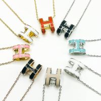 Hermès pop H necklace สร้อยคอ แอร์เมส เครื่องประดับ (ทักสอบถามสี ก่อนกดสั่ง)?