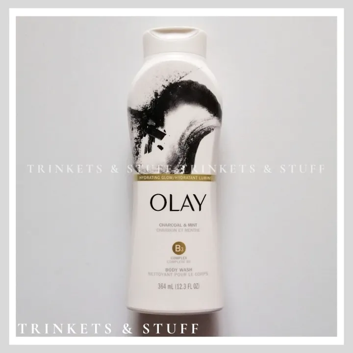Olay Charcoal & Mint B3 Complex Body Wash 364ml Lazada PH