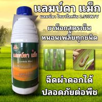 แลมบ์ดา แม็ก
แลมบ์ดา ไซฮาโลทริน 2.5%W/V
ยาน็อกสูตรเย็น หนอนเพลี้ยทุกชนิด ฉีดผ่าดอกได้ ปลอดภัยต่อพืช ขนาด1ลิตร