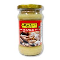 India Ginger Garlic Paste (Mothers recipe) ขิงกระเทียมปั่นผสม 300 g.