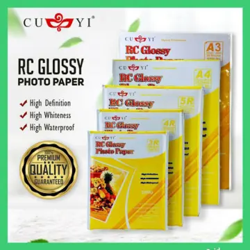 Expert's Choice Glossy Photo Paper A4 Waterproof Sticker Transparent 70gsm  10 Sheets