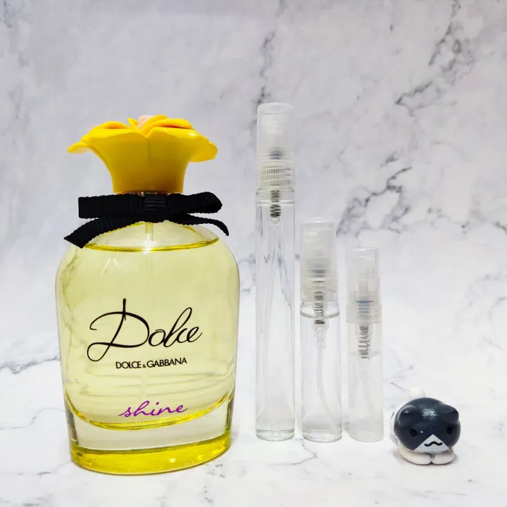 น้ำหอมแท้แบ่งขาย D&G Shine EDP หอมละมุนกลิ่นมะม่วง Lazada.co.th