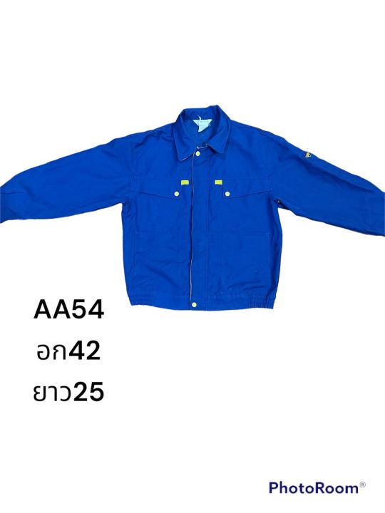 เสื้อช้อปช่างแขนยาว-เสื้อช้อป-เสื้อเชิ้ตช่าง-สินค้าจากญี่ปุ่น-aa51-56