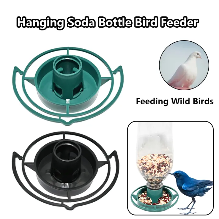 Hanging Soda Bottle Bird Feeder Fill Plastic Soda Bottles with Bird