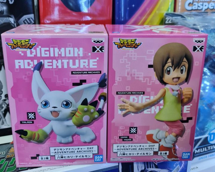Tailmon & Hikari yagami Digimon Adventure 2 box/set ของใหม่-แท้
