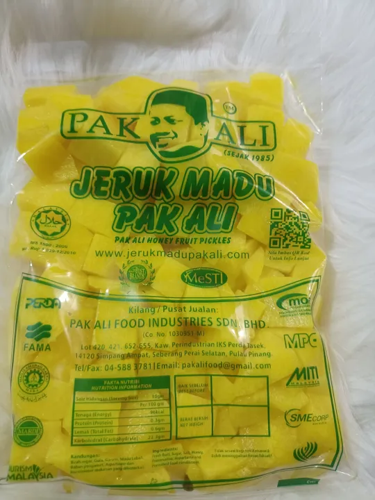 Sengkuang 500g Jeruk Madu Pak Ali Original Dari Penang Lazada