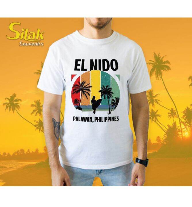 El Nido Palawan T shirt Souvenirs Cotton spandex Lazada PH