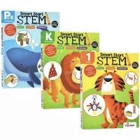 Evan-Moor Smart Start STEM PreK/GK/Grade1 Workbook, Ages 3-6