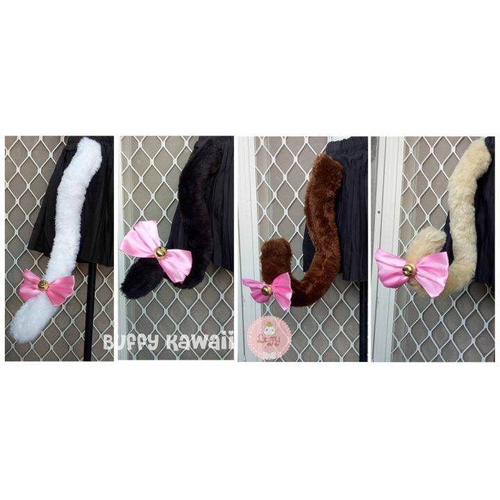 Animal tail costume neko cat cosplay halloween furry accessories cat