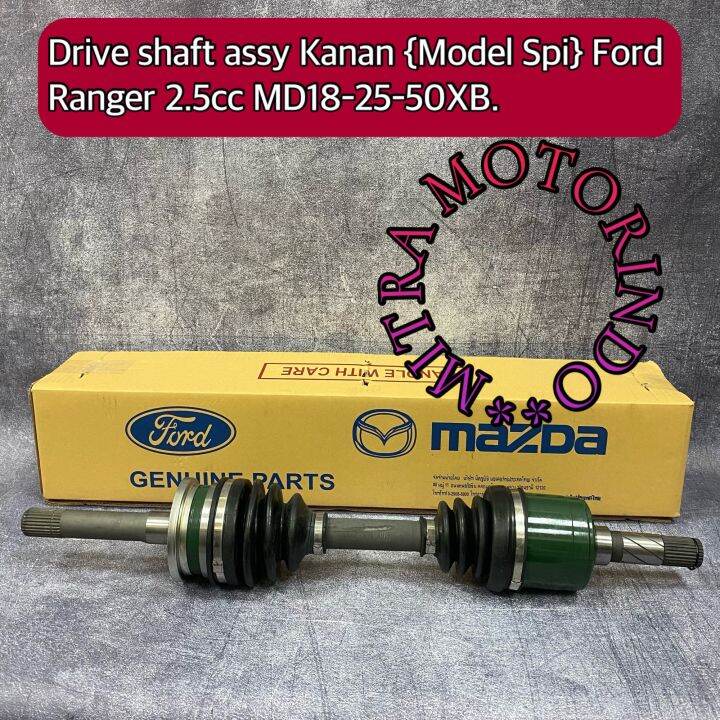 Drive shaft assy/cv joint assy as roda depan kanan ford ranger 2.5cc spi MD182550XB Lazada