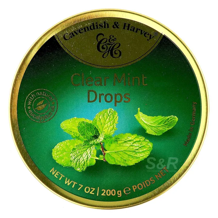 Cavendish & Harvey Clear Mint Drops 200g Lazada PH