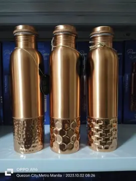 Pure Copper Water Bottle Matte Finish