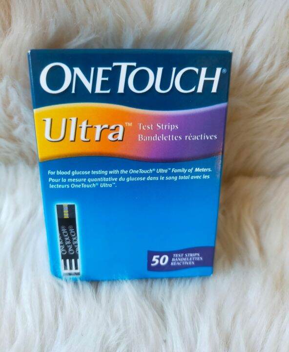 ONE TOUCH ULTRA TEST STRIPS 50 PCS/Box Lazada PH