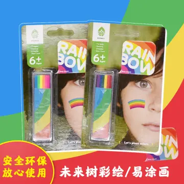Rainbow Face Paint Kit, Pride Face Paint, Rainbow Face Paint Stick