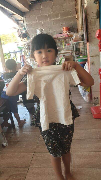 เสื้อยืดเด็กมือ2-ราคาถูก