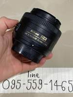 (สินค้ามือ2) เลนส์กล้อง Nikon 35 f1.8 หน้าชัดหลังละลาย  *** ตำหนิมีฝุ่นนิดๆ ไม่มีผลต่อรูปค่ะ ***