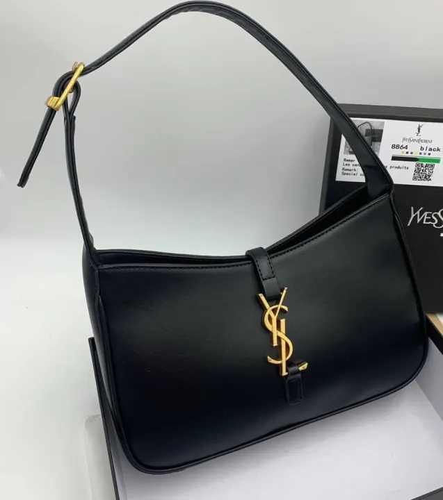 Saint Laurent Hobo logoplaque shoulder bag Lazada.co.th