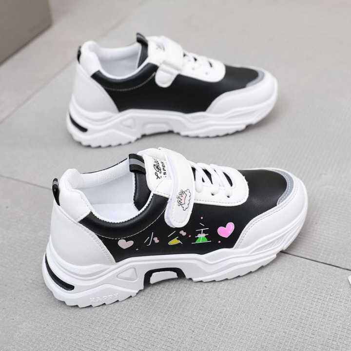 Sepatu sneaker anak Sepatu olahraga anak Sekolah anak perempuan/cewek