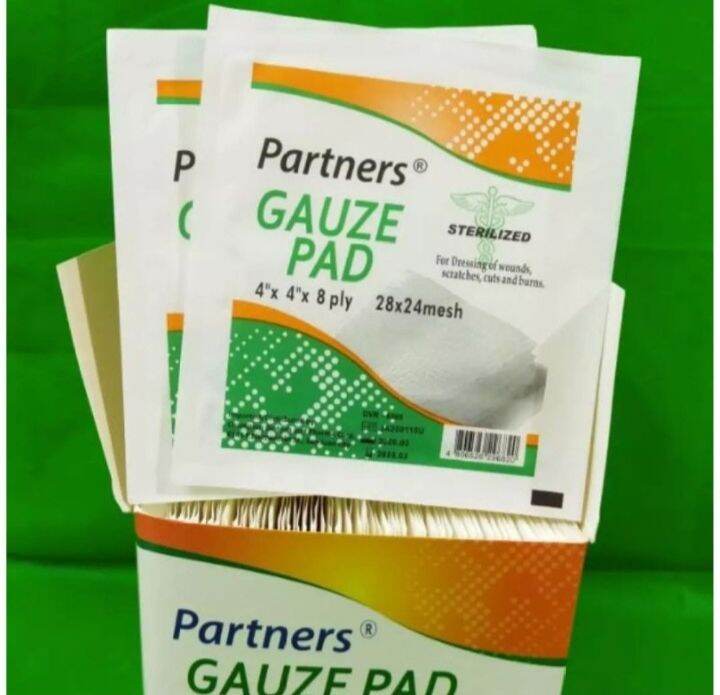 Gauze Pad 4x4x8 Ply | Lazada PH